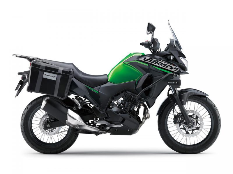 New Versys X250 Tourer 2022 สีเขียว