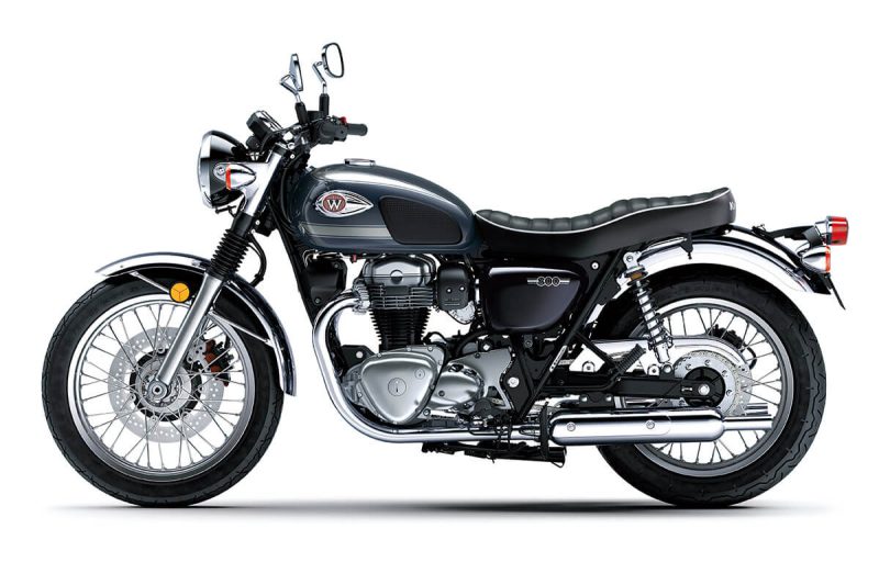 สีใหม่ Kawasaki W800