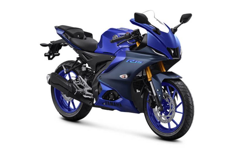 New YZF R15 V4 2022 สีน้ำเงิน