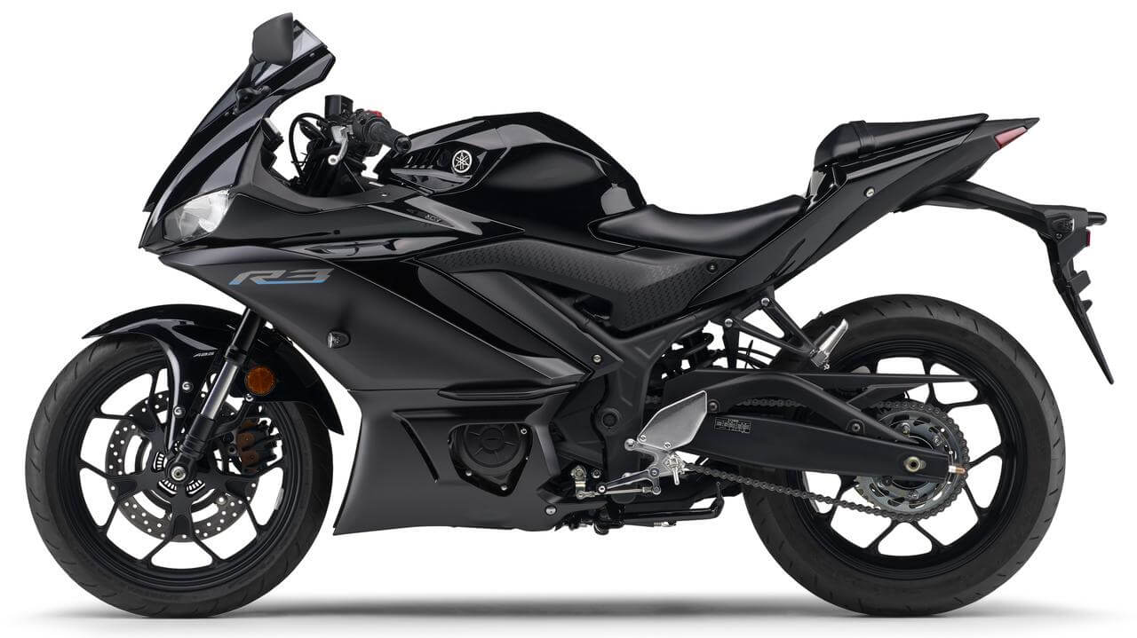 New YZF-R3 2023 สีดำ