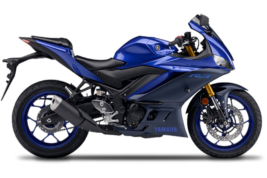 New YZF-R3 2023 สีน้ำเงิน