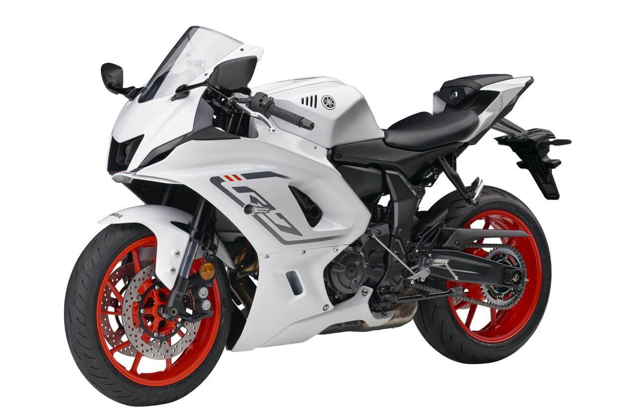 New YZF-R7 2023 สีใหม่ Radical White