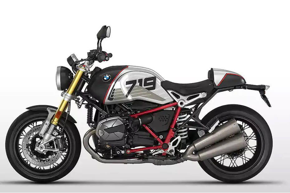 R Nine T Option 719 สี Night Black Matt-Aluminium Matt