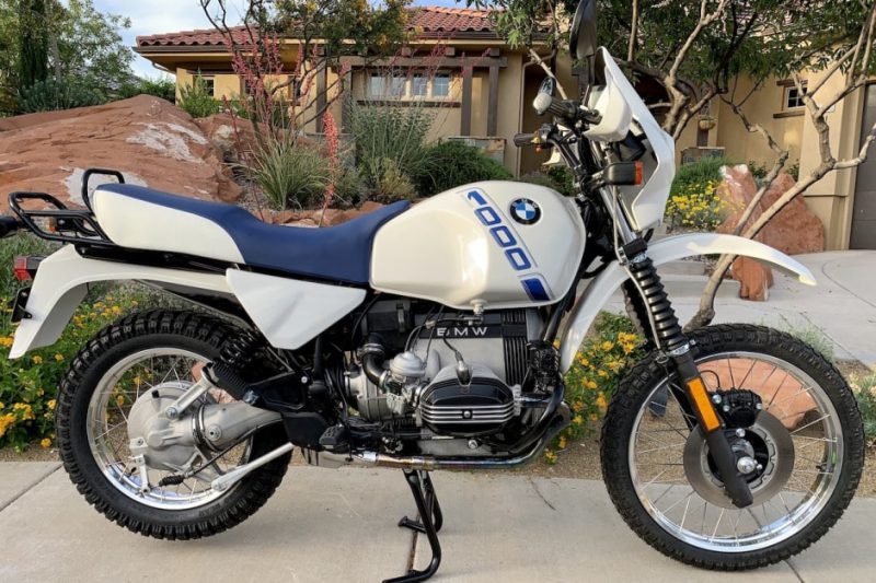 R100 GS ปี 1988 แปลงโฉมใหม่ ด้านข้าง