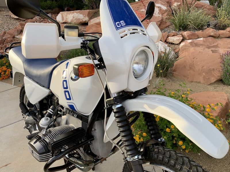 R100 GS ปี 1988 แปลงโฉมใหม่ ไฟหน้า