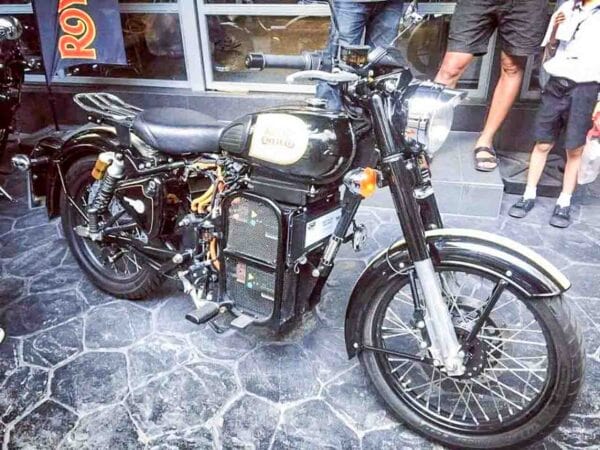 Royal-Enfield จักรยานยนต์ไฟฟ้าคาดมาในสไตล์นี้