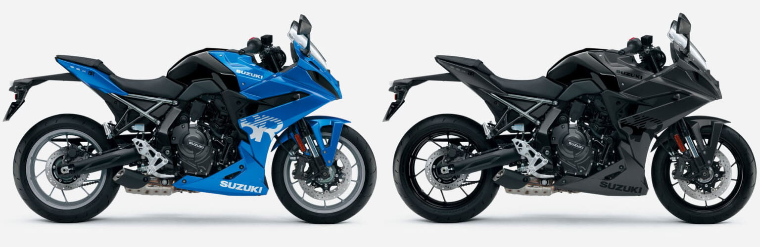 SUZUKI GSX-8R [รุ่นปี 2024] สีน้ำเงินและสีดำ