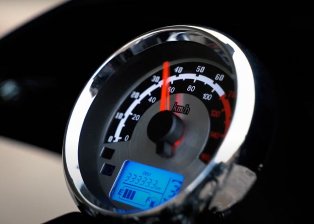 Stallion CT250 Max II หน้าปัดเรือนไมล์
