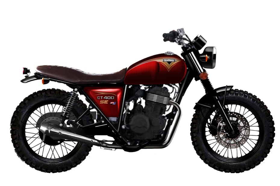 Stallion CT400 SE (API) สีแดง