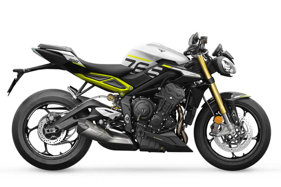 Street Triple 765 Moto2 Edition สีขาว