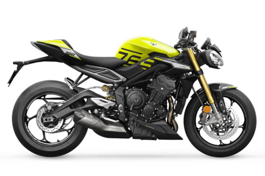 Street Triple 765 Moto2 Edition สีเหลือง
