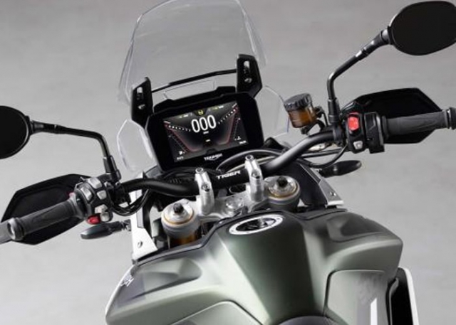 Triumph Tiger 900 Rally หน้าปัดเรือนไมล์