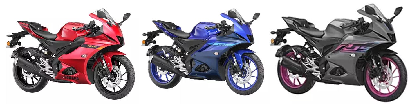 Yamaha R15 V4 2024 สามสี
