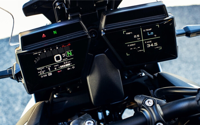 Yamaha TRACER 9GT หน้าปัด