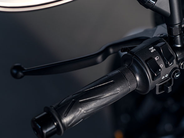 Yamaha XSR700 แฮนด์และสวิตช์ได้รับการอัพเกรดใหม่