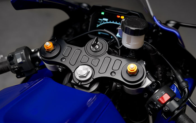 Yamaha YZF-R7 แฮนด์จับแบบคลิปออน
