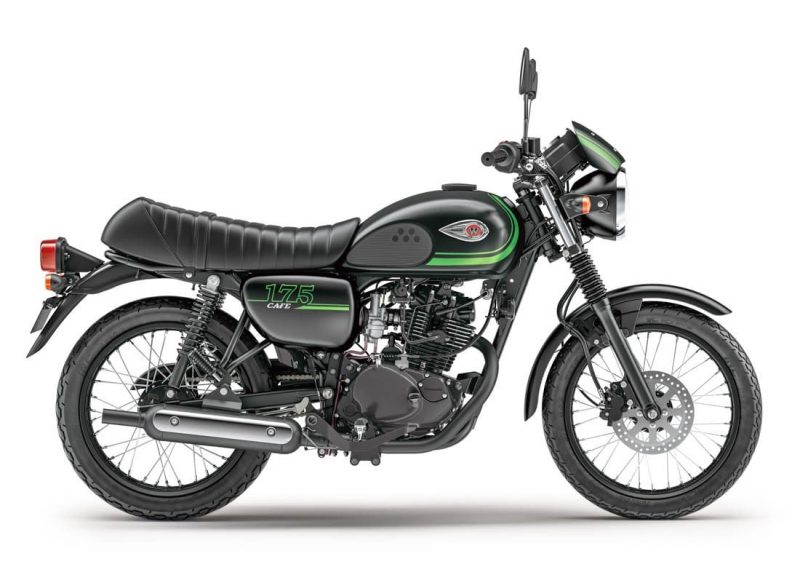 คาวาซากิ W175 Cafe 2020 สีดำ-เขียว