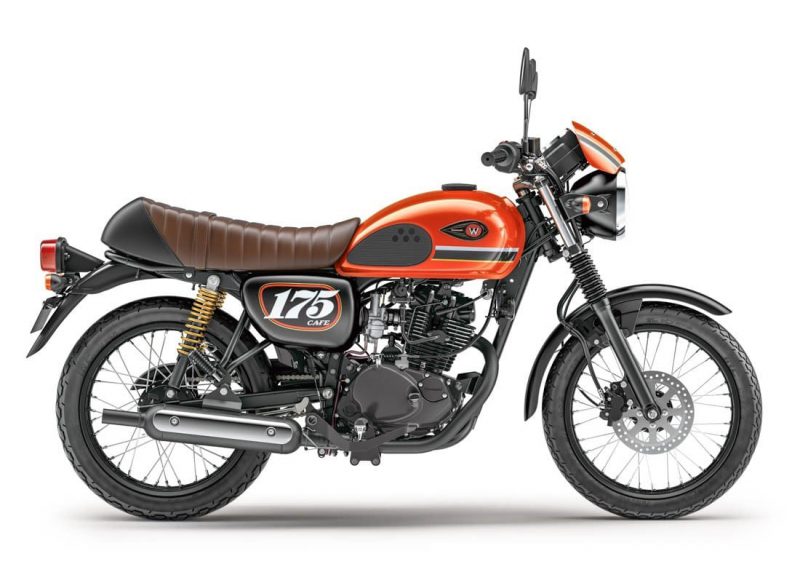 คาวาซากิ W175 Cafe 2020 สีส้ม