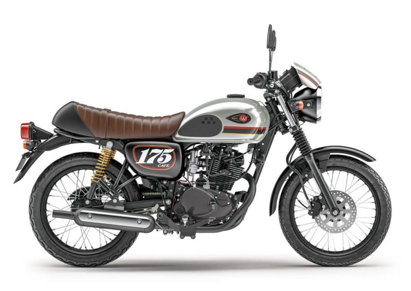 คาวาซากิ W175 Cafe 2020 สีเงิน