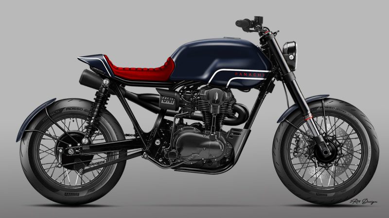 คาวาซากิ W650 Bushidan ที่ออกแบบโดย Panache