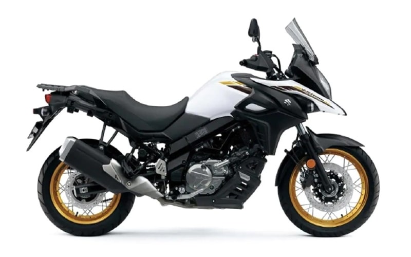 ซูซูกิ V-Strom 650 XT 2021 สีขาวทอง