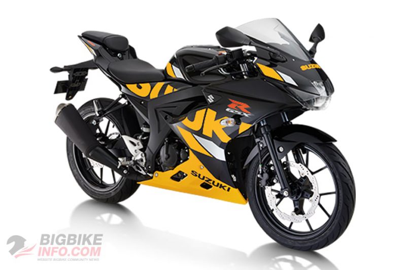 ซูซูกิ จีเอสเอ็กซ์-อาร์ 150 สีเหลือง-ดำ