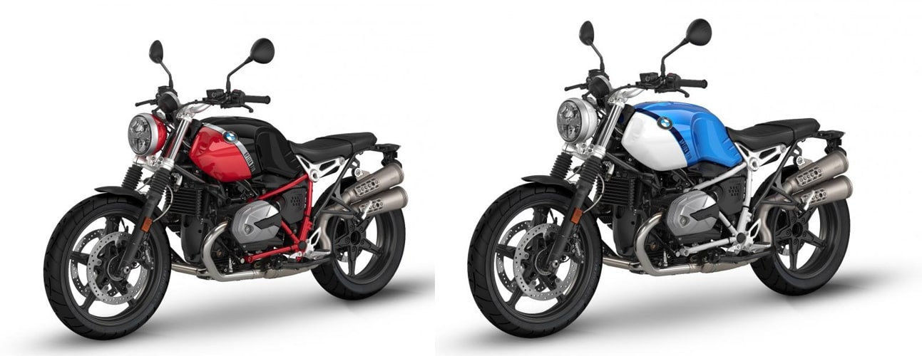 บีเอ็มดับเบิลยู R Nine T Scrambler ปี 2021 สีแดง-ดำและสีฟ้า-ขาว