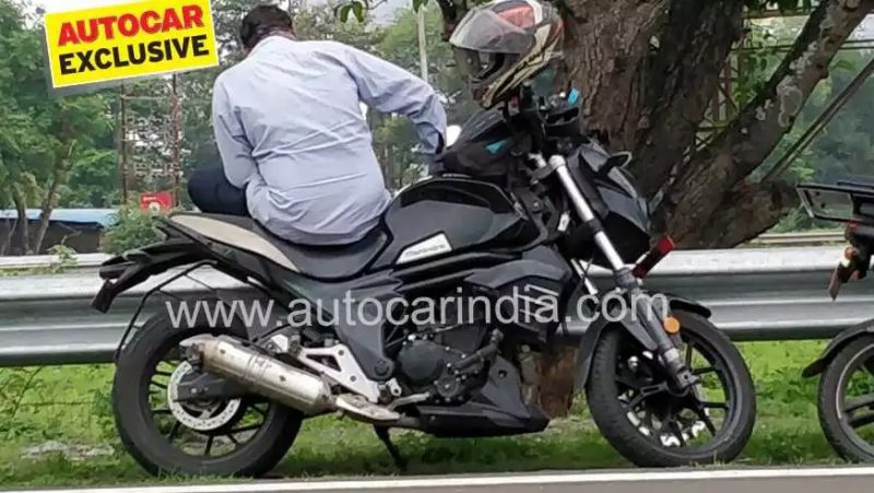 พบจักรยานยนต์ Mahindra Mojo วิ่งทดสอบ