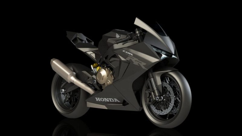 ภาพกราฟิก Honda CBR250RR-R ด้านหน้า