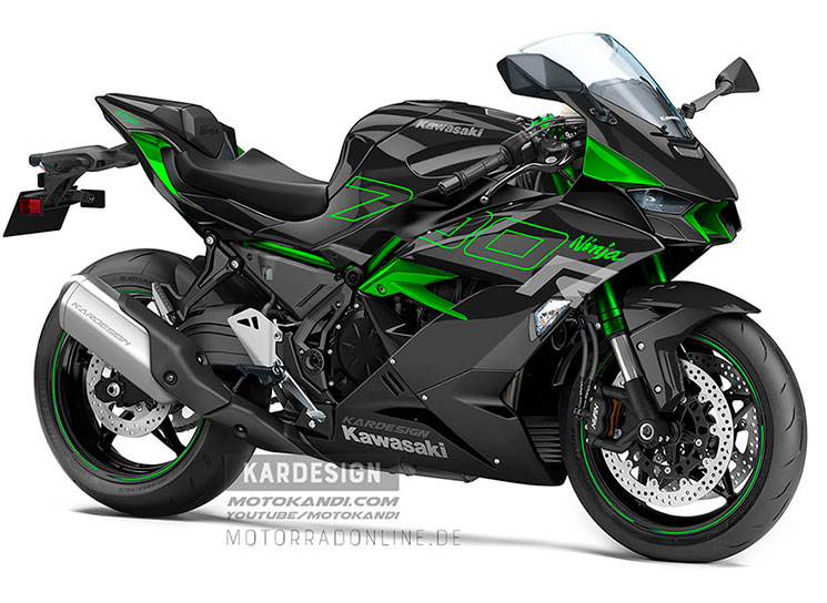 ภาพกราฟิก Ninja 700 R