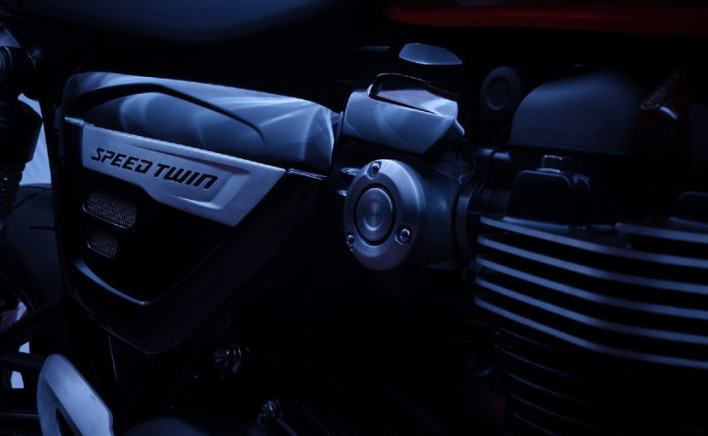 ภาพทีเซอร์ Triumph Speed Twin 2021 ช่วงเครื่องยนต์