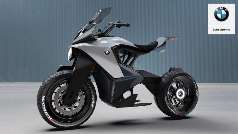 ภาพเรนเดอร์ BMW ADV จักรยานยนต์ไฟฟ้า