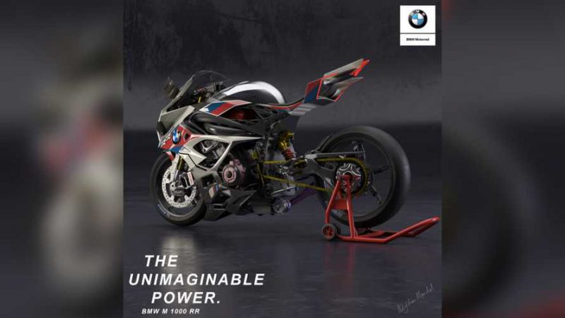 ภาพเรนเดอร์ BMW M1000RR ช่วงท้าย