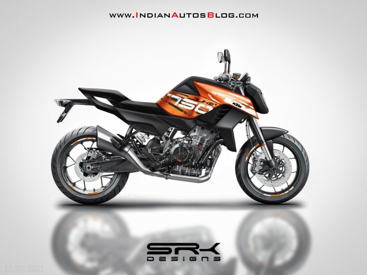 ภาพเรนเดอร์ เคทีเอ็ม 750 Duke