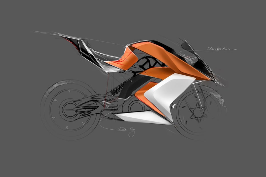 เซอร์ไพรส์กับการออกแบบ KTM RC8 มอเตอร์ไซค์ไฟฟ้า โดย Mohit Solanki