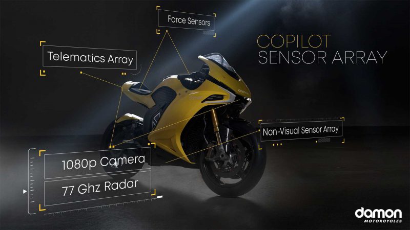 Damon เผยการอัพเดท Hypersport ระบบความปลอดภัย CoPilot ของ Damon Motorcycles