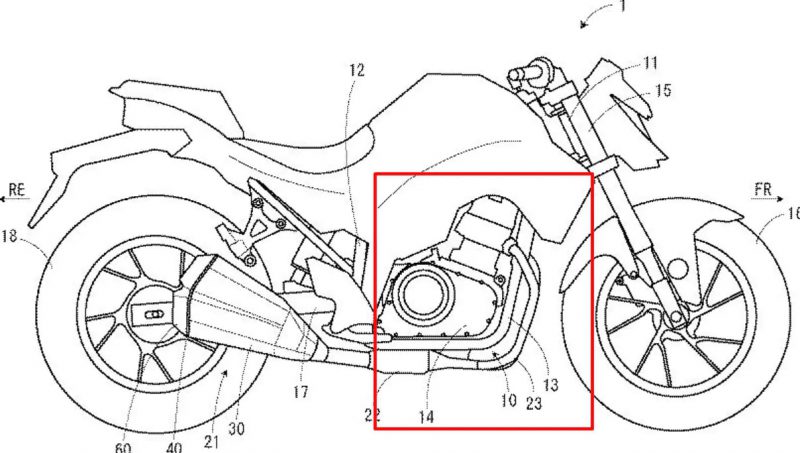 สิทธิบัตร Suzuki พัฒนามอเตอร์ Twin-cylinder Gixxer 250