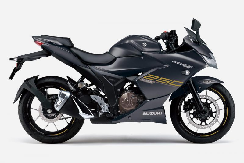 สีใหม่ ซูซูกิ Gixer SF250 2021 สีดำ