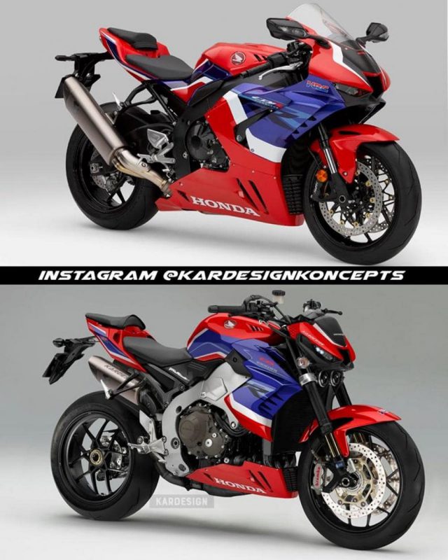 ฮอนด้า CB1000R ด้วยลวดลายจากรุ่น CBR1000RR-R SP