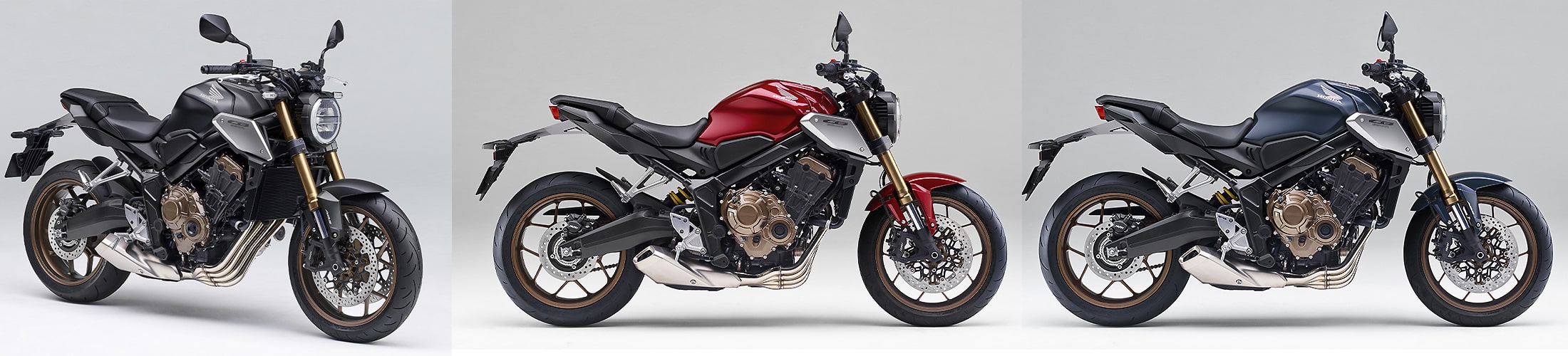 Honda CB650R และ ฮอนด้า CB650R 2021 สามสีใหม่