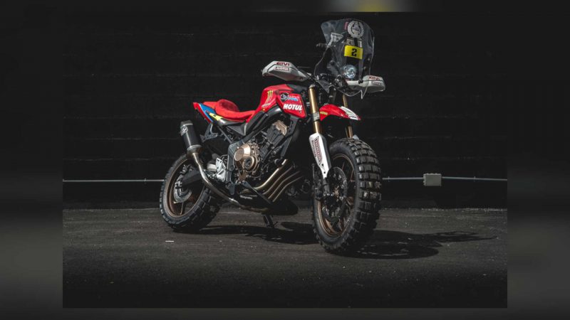 ฮอนด้า CB650R สไตล์ Rally Raid