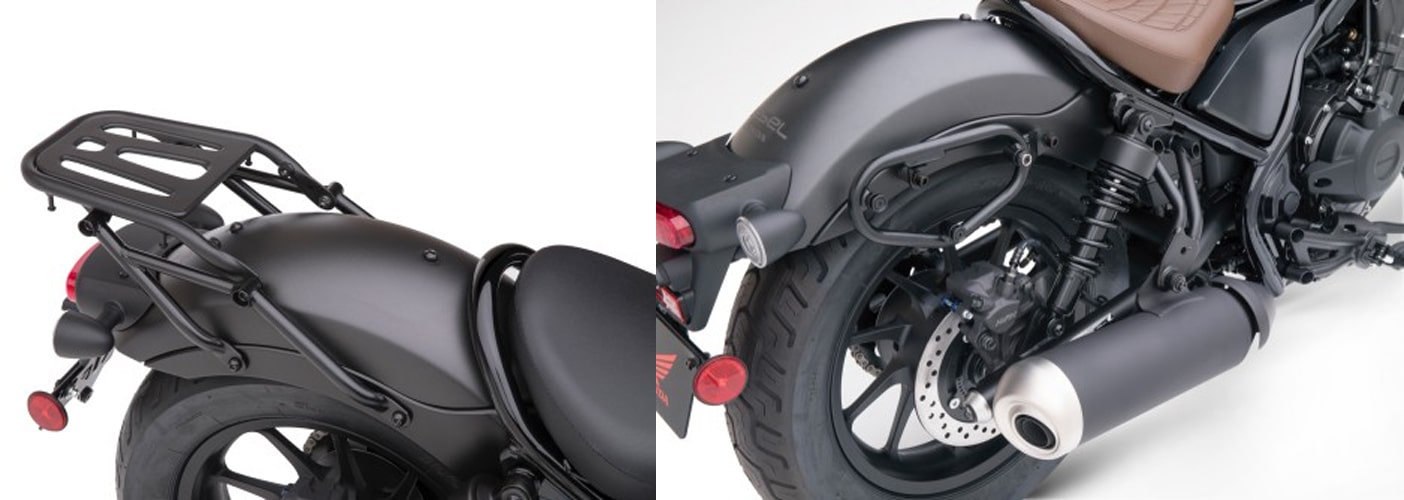 ฮอนด้า Rebel 500 Bobber Supreme Edition ตะแกรงหลัง ช่วงบังโคลนหลัง