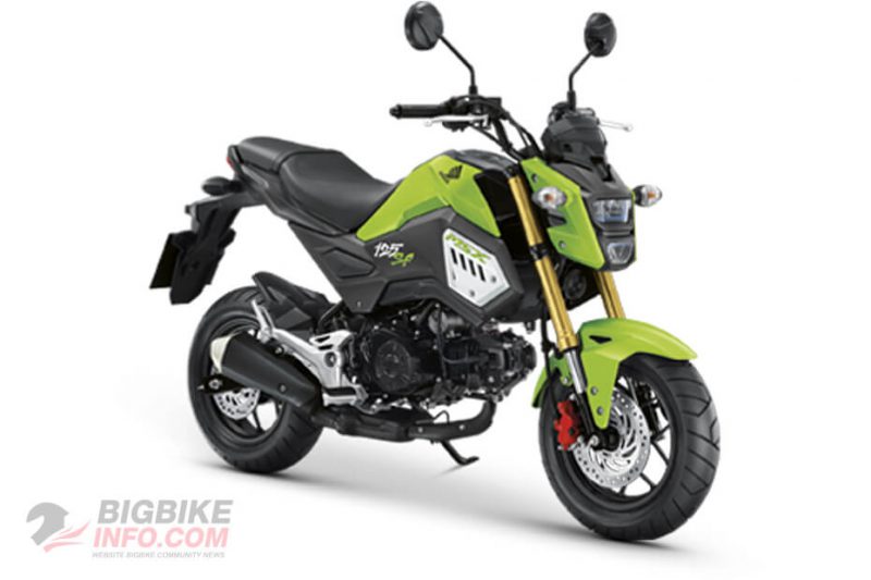 Honda MSX125SF สี Incredible Green