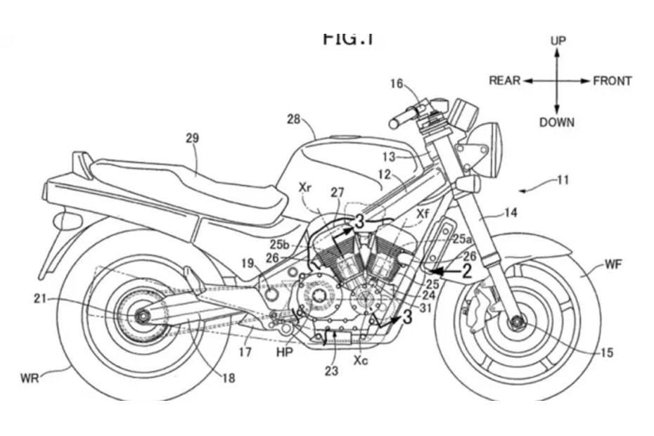 ฮอนด้ากำลังพัฒนาเครื่องยนต์ V-twin