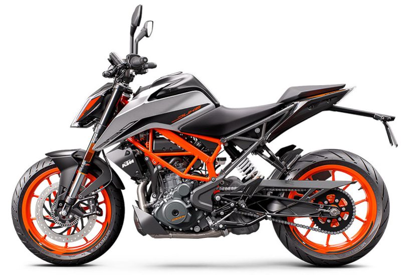 เคทีเอ็ม 390 Duke 2021 ช่วงข้าง
