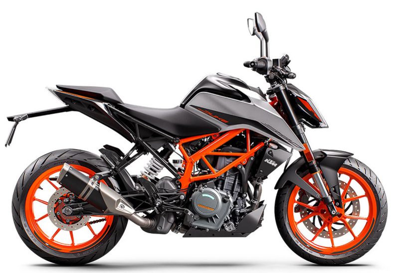 เคทีเอ็ม 390 Duke 2021 ด้านข้าง