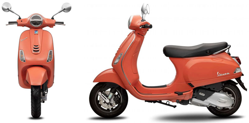 เวสป้า LX 125 2020 สีใหม่ Coral