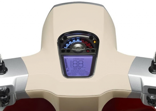 แลมเบรตต้า วี200 Stype หน้าปัดเรือนไมล์