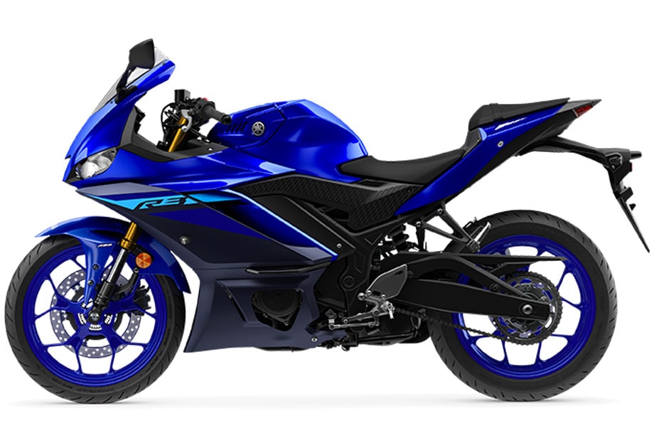 ใหม่ YZF-R3 2024 สีน้ำเงิน