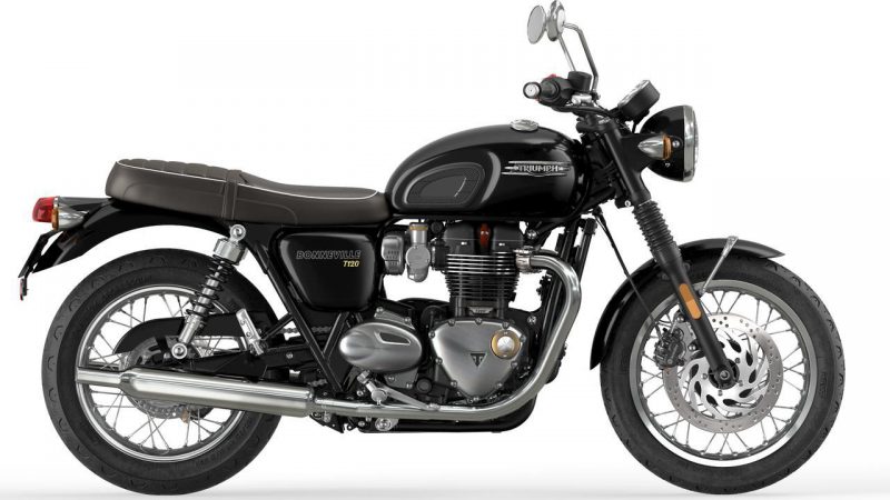 ไทรอัมพ์ Bonneville T120 ใหม่ รุ่น 2021 สีดำ
